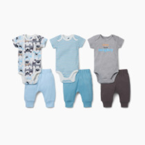 Small Story 6 Piece Set - Dapper Dogs, 0-3 M