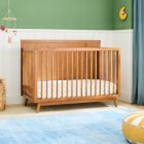 Mid-Century 4-in-1 Convertible Crib