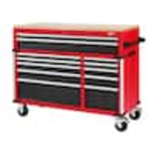 Milwaukee Tool Storage 52 in. W x 22 in. D Heavy Duty Red Mobile Workbench Cabinet 48-22-8559
