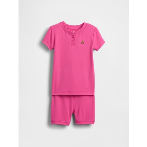 Baby & Toddler Henley PJ Short Set