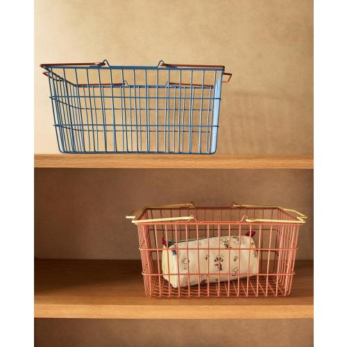 CHILDREN’S METAL BASKETS WITH HANDLE - BASKETS AND STORAGE - KIDS AND BABY | Zara Home United States of America