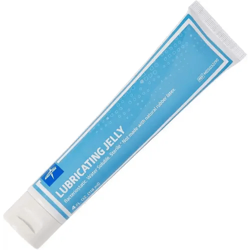 Medline Sterile Lubricating Jelly, Lube, Flip Top, Tube, 4 oz.