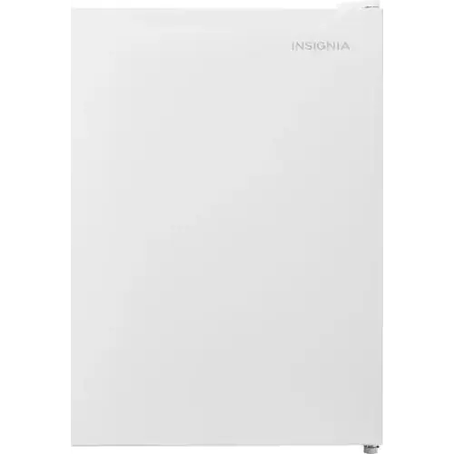 Insignia™ - 2.7 Cu. Ft. Mini Fridge with Door Storage and ENERGY STAR Certification - White