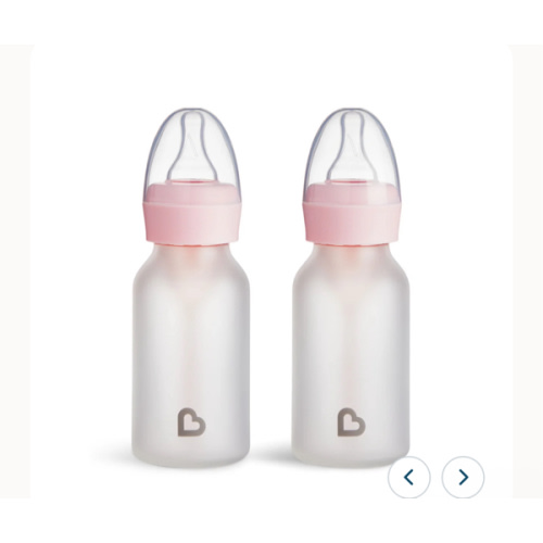 Bond® Silicone Glass Bottle 4oz or 8oz, 2pk | Munchkin