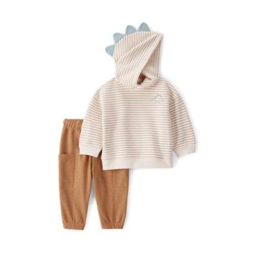 Toddler Boys Dinosaur Hoodie Set