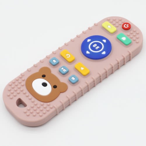 silicone baby toy simulation remote control teether food