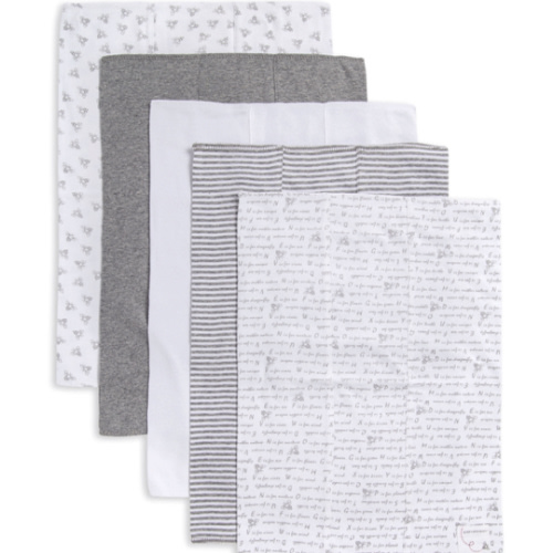 Extra Absorbent Organic Neutral Baby Burp Cloths Set of 5 | Burt's Bees Baby®