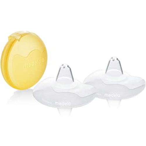 Medela 200.1593 Contact Nipple Shields with Case, 20 mm - Medium