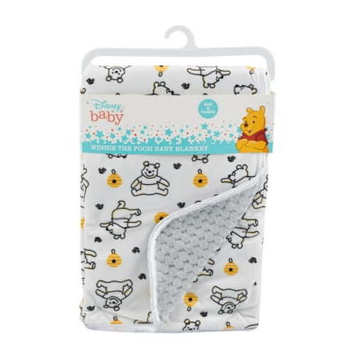 Disney Winnie the Pooh Baby Blanket Soft and Cuddly