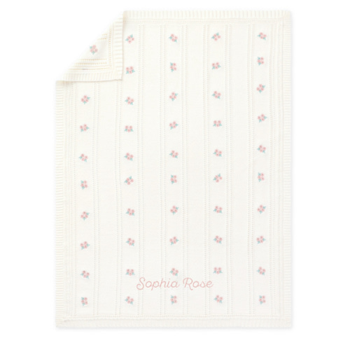 Dreamy Luxe Knit Baby Blanket