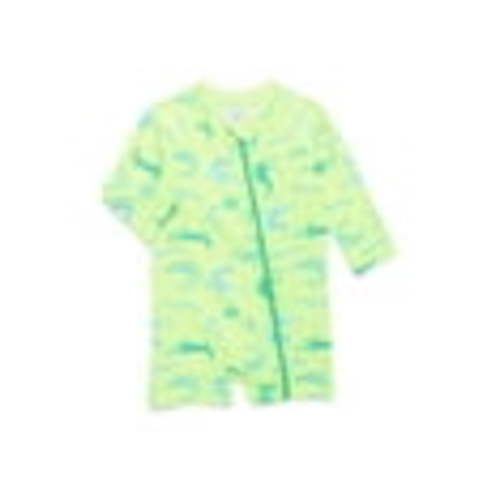 Wonder Nation Baby One-Piece Rash Guard Swimsuit, Sizes 0/3M-12M