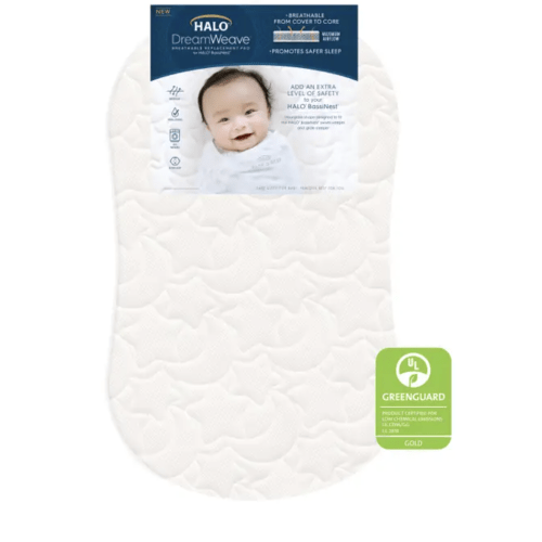 DreamWeave Breathable BassiNest Mattress Pad | HALO