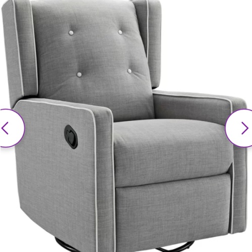 Hudak Swivel Reclining Glider