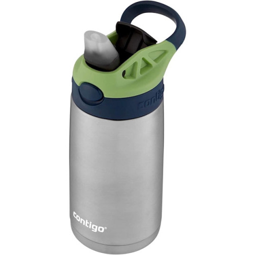 Contigo Kids Straw Stainless Steel Water Bottle with Autospout Lid