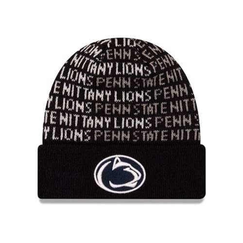 New Era Penn State Nittany Lions Chant Baby Knit Hat - Navy Blue