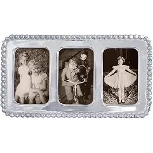 Mariposa Beaded Collage Frame, 2" x 3"