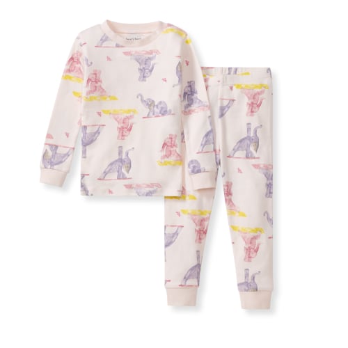 Yogi Elephants Organic Two-Piece Pajamas – Burt's Bees Baby