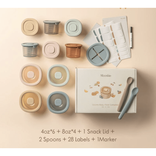 Silicone Baby Food Containers