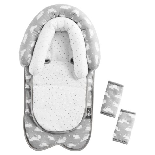 SafeFit® XtraGuard™ Antimicrobial Head Support & Strap Cover for Baby Car Seats