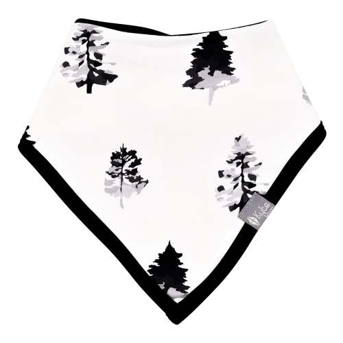 Bib in Black and White Tree