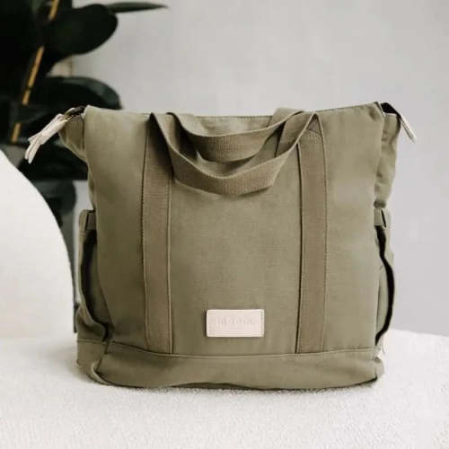 MumExplorer™ Khaki Diaper Bag - Stylish & Functional
