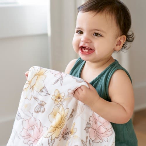 Earthly Organic Cotton Baby Blanket | aden + anais