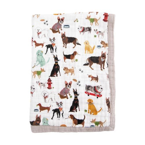 Cotton Muslin Baby Quilt, Woof