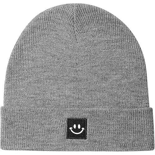 Paladoo Baby Beanie Knit Ski Hat with Cute Face for Girls Boys 0-7 Years