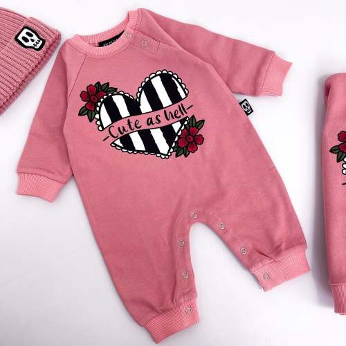 CUTE AS HELL FOOTLESS ROMPER