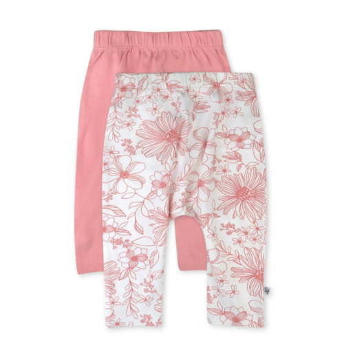 Honest Baby Clothing Baby Boy or Girl Gender Neutral Organic Cotton Footless Harem Pant, 2 Pack (Newborn-24 Months)