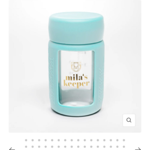 Glass Breast Milk Bottles (Set of 2)