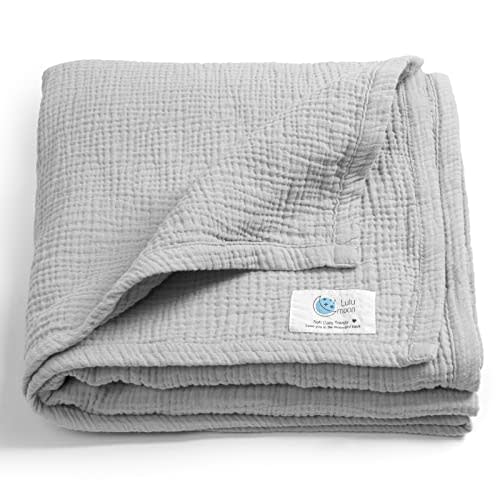 Lulu moon Baby Blanket Silver Grey