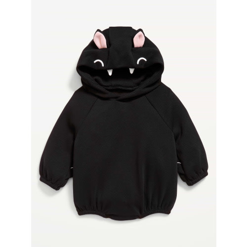 Hooded Critter Fleece One-Piece Romper for Baby