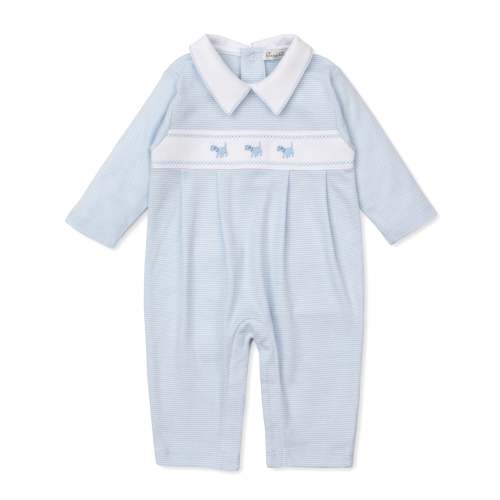 Classic Treasures FA25 Blue Stripe Playsuit