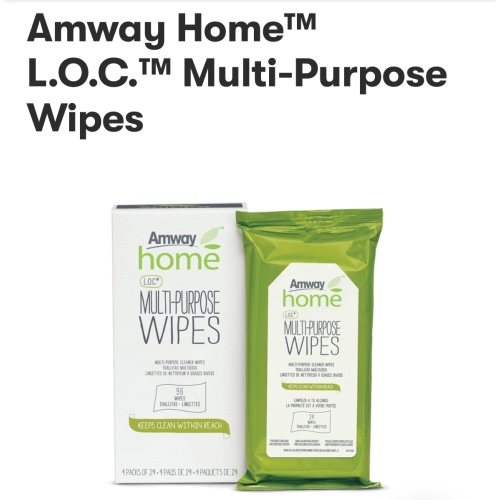 Amway Home™ L.O.C.™ Multi-Purpose Wipes | Surface Cleaners | Amway