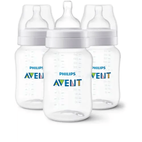 Avent Anti-Colic Baby Bottles 260ML - 3 Pack | Baby Bunting AU