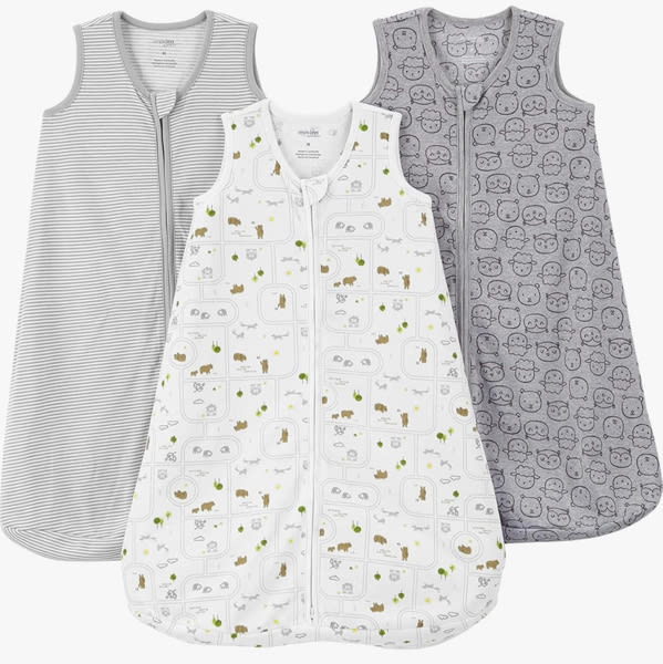 Simple Joys by Carter's Baby 2-pack Microfleece Long-sleeve Sleepbag