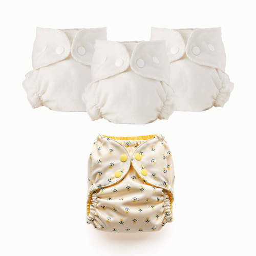 Organic Cloth Diaper Bundle Starter – Esembly
