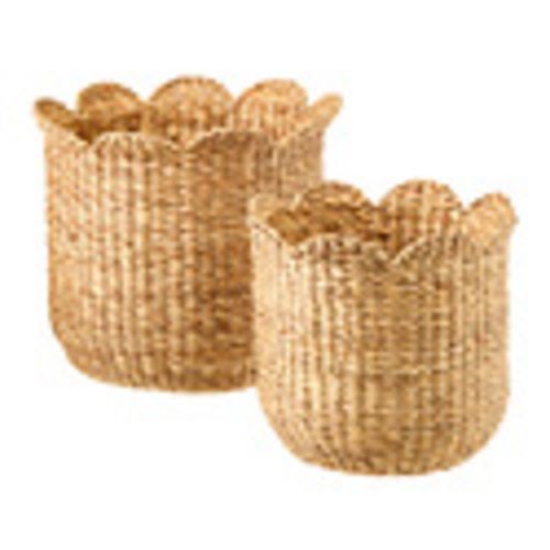 The Container Store Petal Water Hyacinth Basket