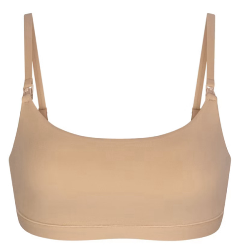 FITS EVERYBODY MATERNITY NURSING SCOOP BRALETTE | CLAY