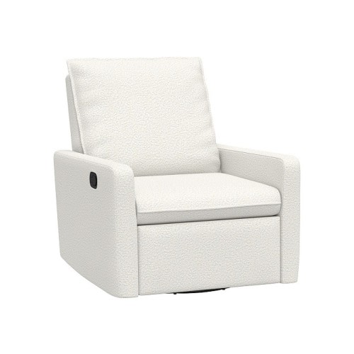 Paxton Manual Recliner Performance Brushed Boucle Ivory