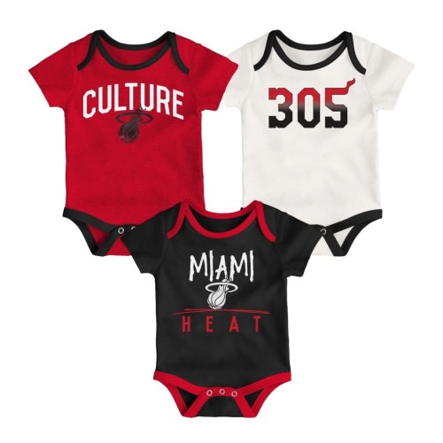 Court Culture HEAT Culture Infant Creeper 3-Pack