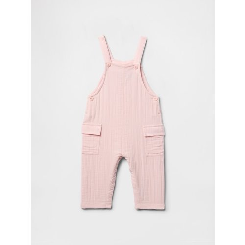 Baby Crinkle Gauze Overalls