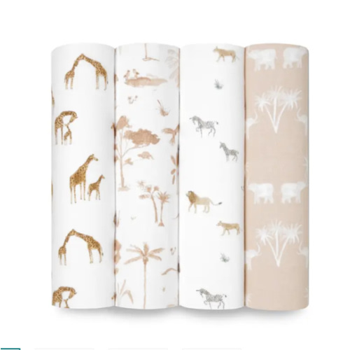 Organic Cotton Swaddle 4 Pack | aden + anais