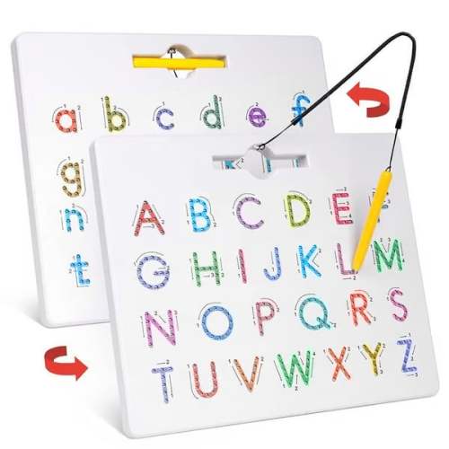 Double Sided Magnetic Letters Board / Numbers Board