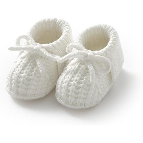 Baby Booties Newborn Boys Girls First Walkers Soft Knit Infant Sock Shoes Cozy Crochet Toddler Crib Boots