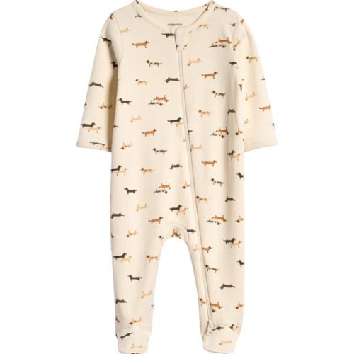 Nordstrom Print Cotton Footie Romper | Nordstromrack