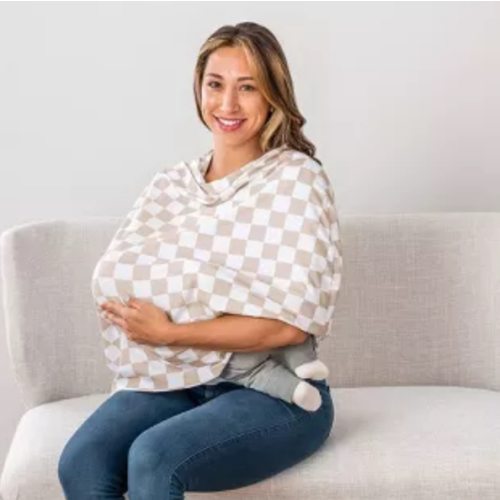 Itzy Ritzy Mom Boss 4-in-1 Nursing Cover - Tan