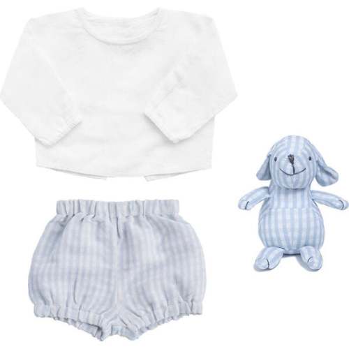 Outfit and Bunny Pale Blue Gingham - Louelle. | Maisonette