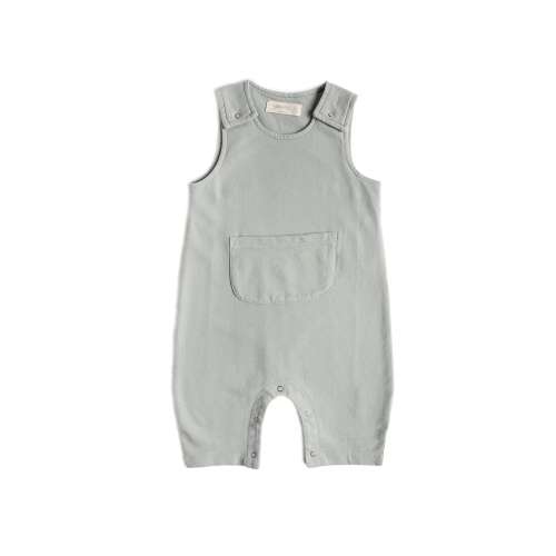 Pehr French Terry Overalls - Soft Sea